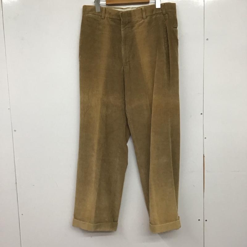 ブルックスブラザーズ BROOKS BROTHERS パンツ ワークパンツ、ペインターパンツ コーデュロイパンツ ワイドパンツ 無地 ベージュ / ベージュ / beige メンズ USED 古着 中古 10159173