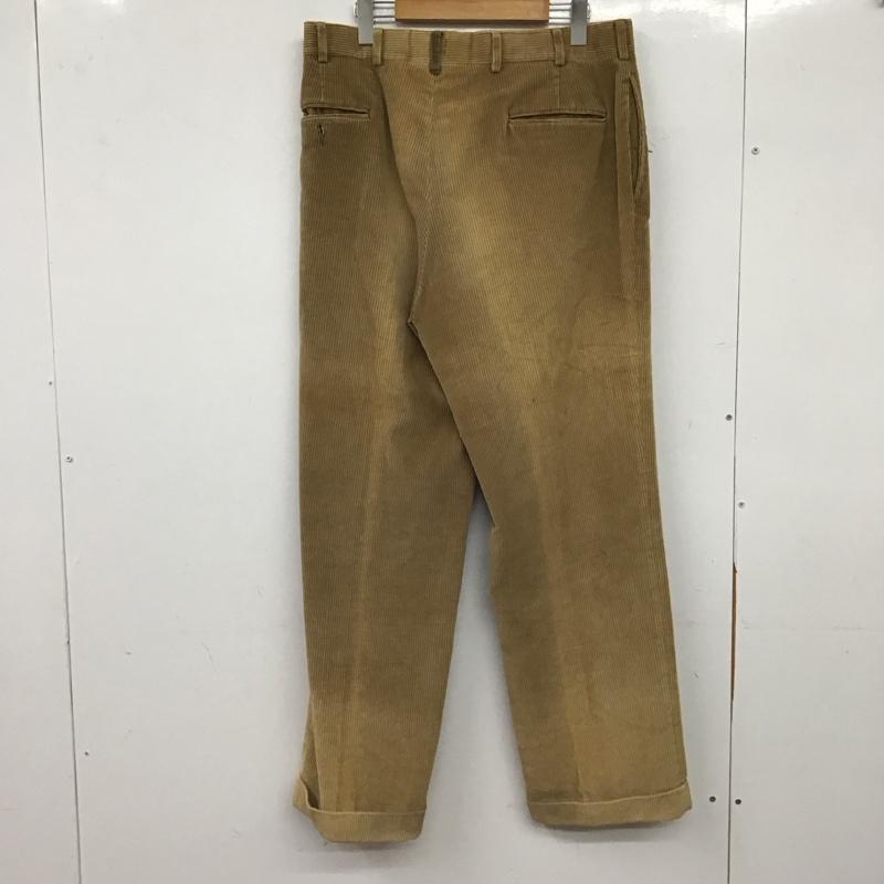 ブルックスブラザーズ BROOKS BROTHERS パンツ ワークパンツ、ペインターパンツ コーデュロイパンツ ワイドパンツ 無地 ベージュ / ベージュ / beige メンズ USED 古着 中古 10159173