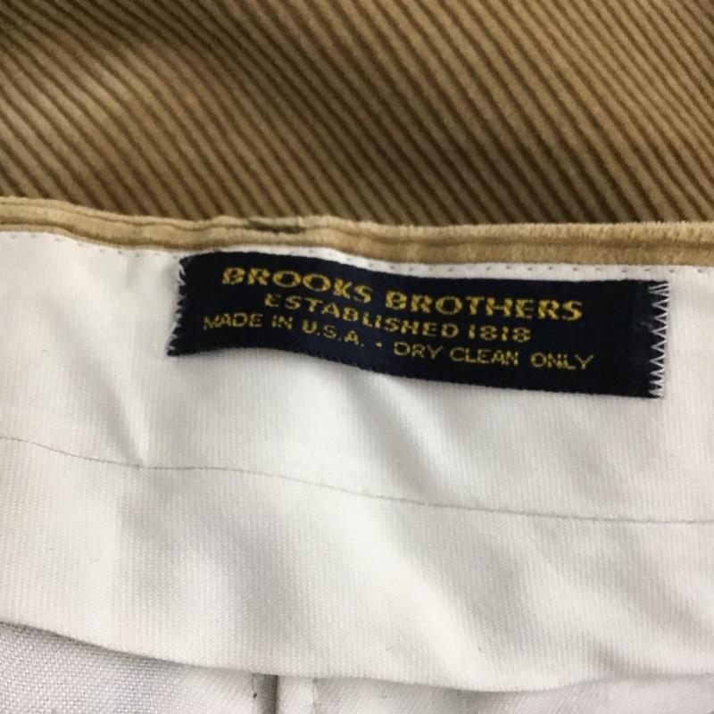 ブルックスブラザーズ BROOKS BROTHERS パンツ ワークパンツ、ペインターパンツ コーデュロイパンツ ワイドパンツ 無地 ベージュ / ベージュ / beige メンズ USED 古着 中古 10159173