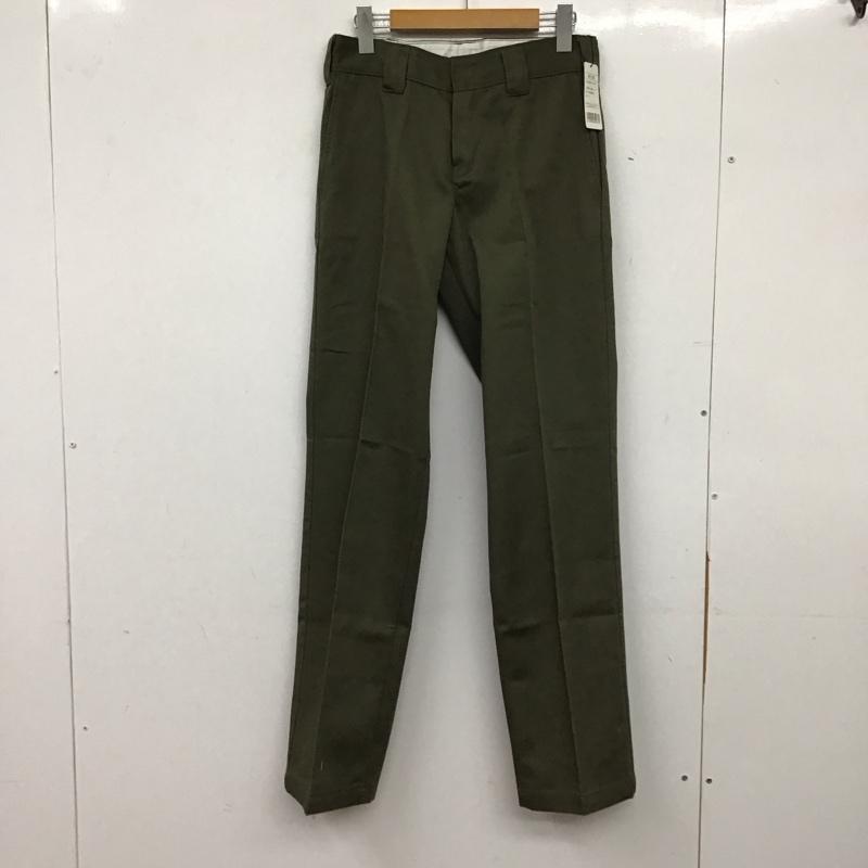 ディッキーズ Dickies パンツ ワークパンツ、ペインターパンツ ワークパンツ ワイドパンツ カジュアルパンツ S 無地 カーキ / カーキ / khaki メンズ USED 古着 中古 10159174
