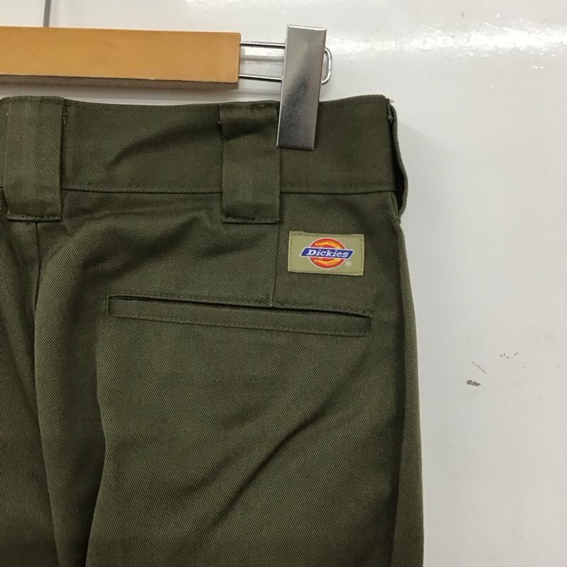 ディッキーズ Dickies パンツ ワークパンツ、ペインターパンツ ワークパンツ ワイドパンツ カジュアルパンツ S 無地 カーキ / カーキ / khaki メンズ USED 古着 中古 10159174