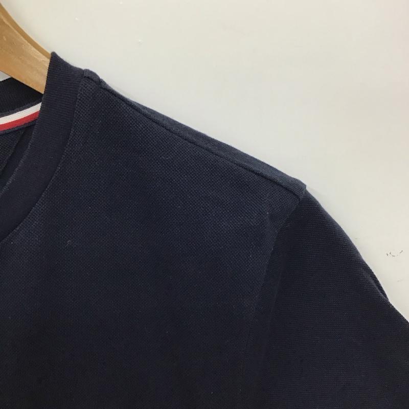 トミーヒルフィガー TOMMY HILFIGER Tシャツ 半袖 半袖カットソー プリントTシャツ クルーネックカットソー S ロゴ、文字 紺 / ネイビー / navy メンズ USED 古着 中古 10159180