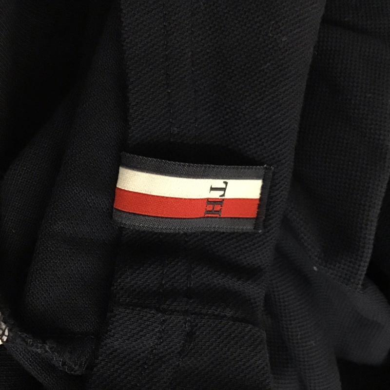 トミーヒルフィガー TOMMY HILFIGER Tシャツ 半袖 半袖カットソー プリントTシャツ クルーネックカットソー S ロゴ、文字 紺 / ネイビー / navy メンズ USED 古着 中古 10159180