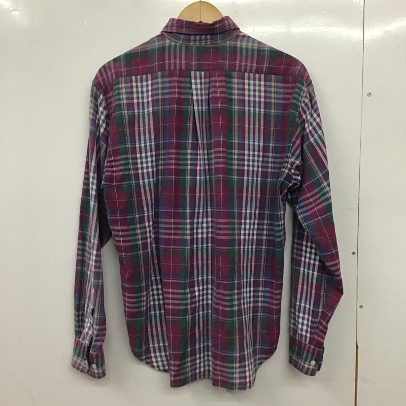 ラングラー Wrangler シャツ、ブラウス 長袖 長袖シャツ チェックシャツ カラーシャツ M チェック マルチカラー / マルチカラー / multicolor メンズ USED 古着 中古 10159183