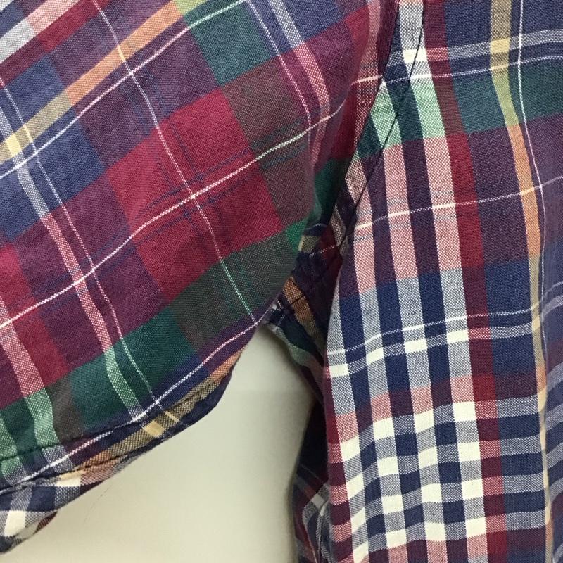 ラングラー Wrangler シャツ、ブラウス 長袖 長袖シャツ チェックシャツ カラーシャツ M チェック マルチカラー / マルチカラー / multicolor メンズ USED 古着 中古 10159183