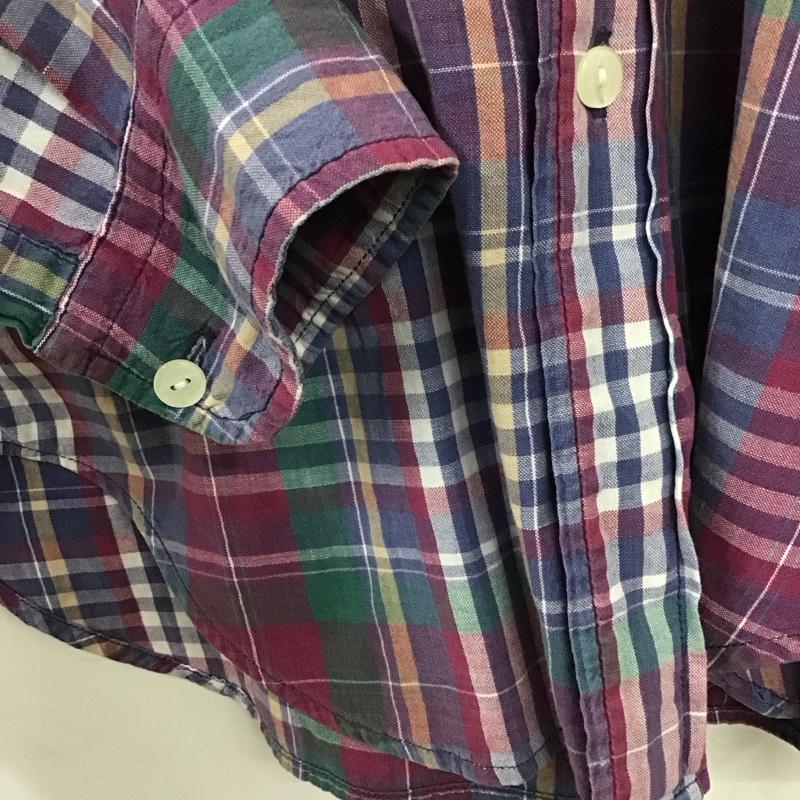 ラングラー Wrangler シャツ、ブラウス 長袖 長袖シャツ チェックシャツ カラーシャツ M チェック マルチカラー / マルチカラー / multicolor メンズ USED 古着 中古 10159183