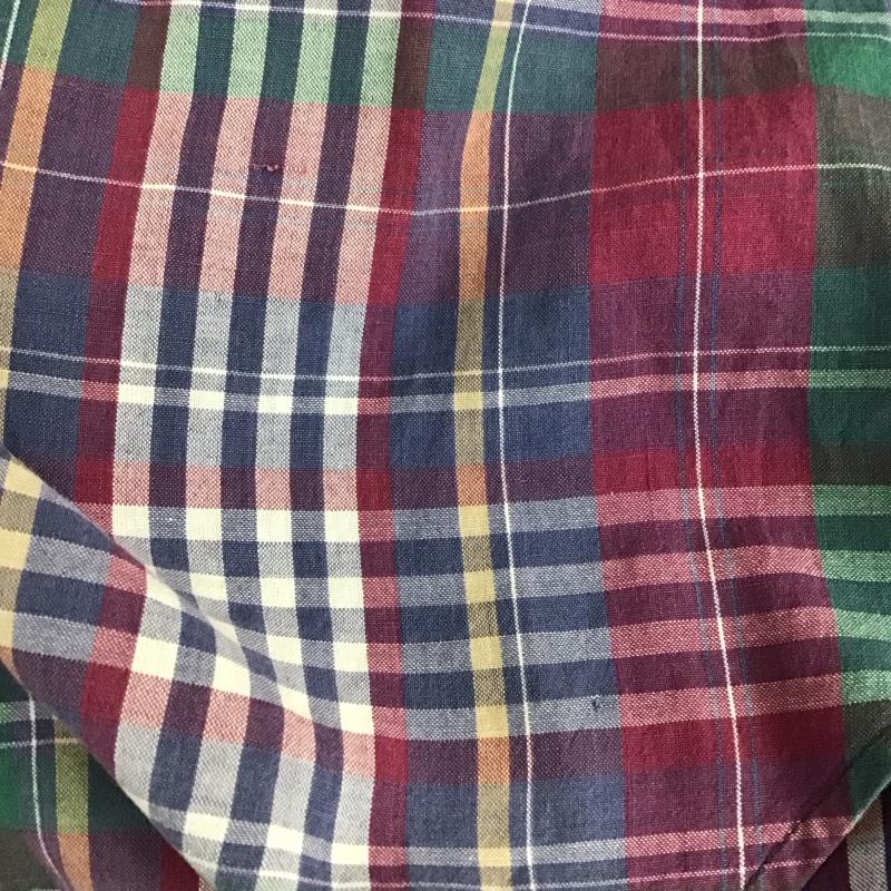 ラングラー Wrangler シャツ、ブラウス 長袖 長袖シャツ チェックシャツ カラーシャツ M チェック マルチカラー / マルチカラー / multicolor メンズ USED 古着 中古 10159183