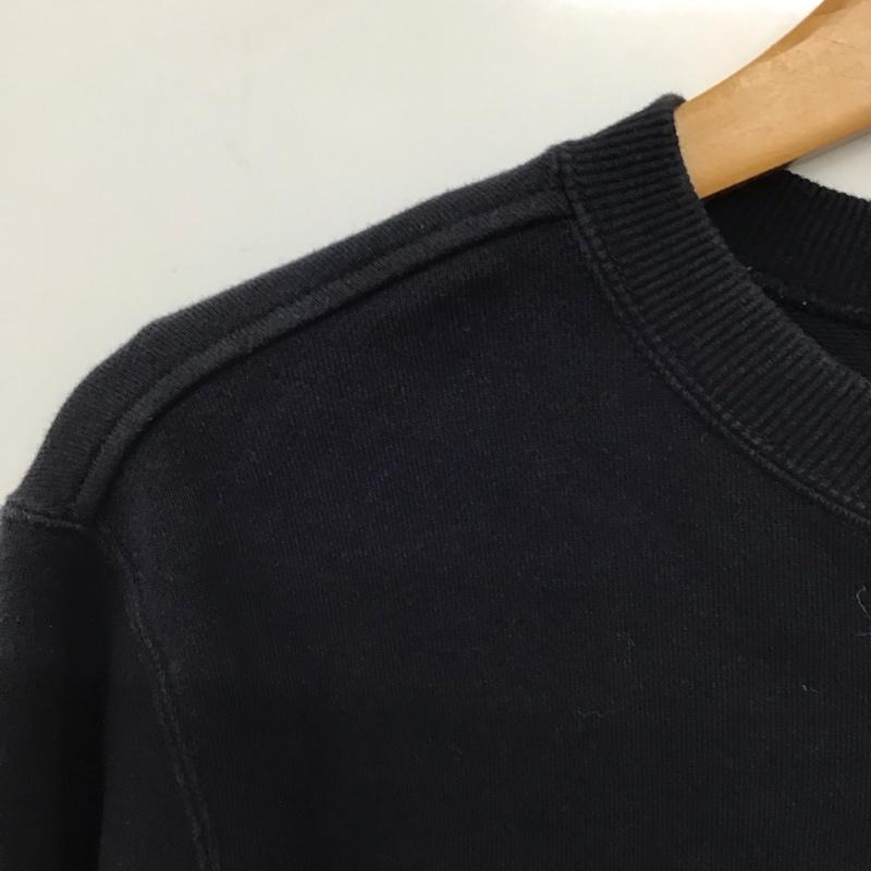 チャンピオン Champion トレーナー 長袖 長袖トレーナー スウェット クルーネック プルオーバー M 無地 紺 / ネイビー / navy メンズ USED 古着 中古 10159184