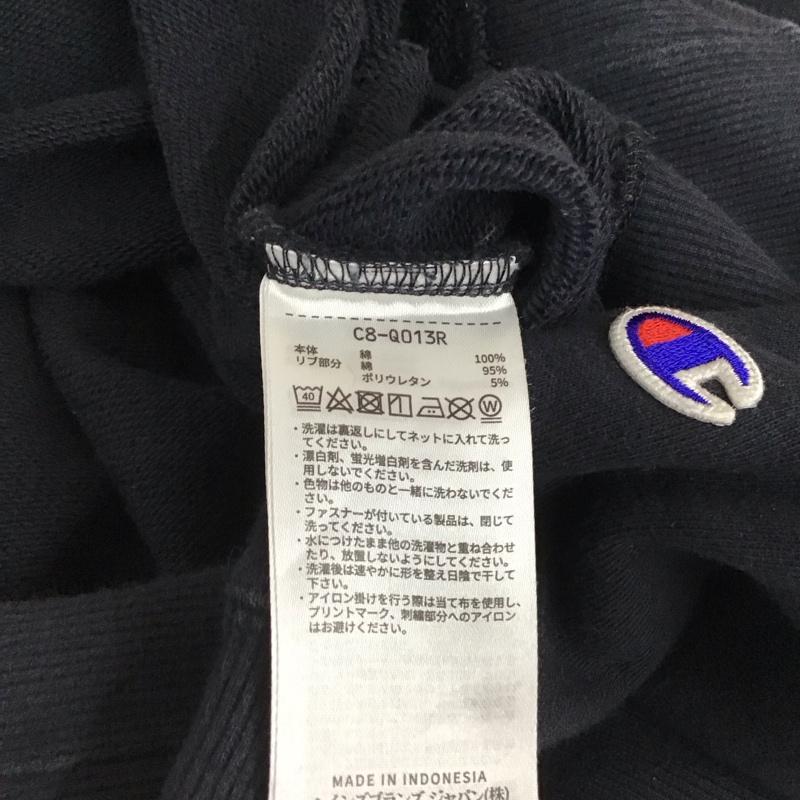 チャンピオン Champion トレーナー 長袖 長袖トレーナー スウェット クルーネック プルオーバー M 無地 紺 / ネイビー / navy メンズ USED 古着 中古 10159184