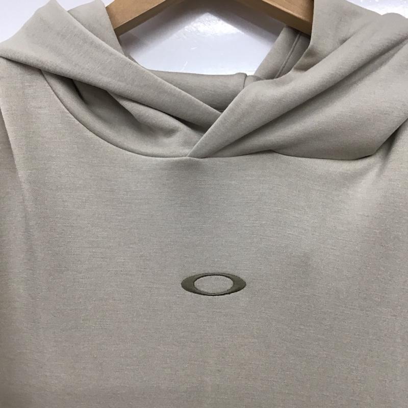 オークリー OAKLEY パーカー 長袖 長袖パーカー プルオーバーパーカー スウェット XXL ロゴ、文字 ベージュ / ベージュ / beige メンズ USED 古着 中古 10159185
