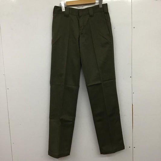 ディッキーズ Dickies パンツ ワークパンツ、ペインターパンツ ワークパンツ ワイドパンツ カジュアルパンツ S 無地 カーキ / カーキ / khaki メンズ USED 古着 中古 10159190