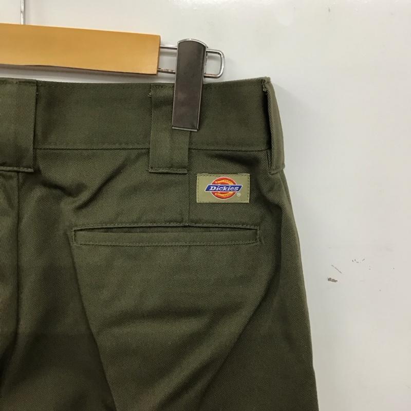 ディッキーズ Dickies パンツ ワークパンツ、ペインターパンツ ワークパンツ ワイドパンツ カジュアルパンツ S 無地 カーキ / カーキ / khaki メンズ USED 古着 中古 10159190
