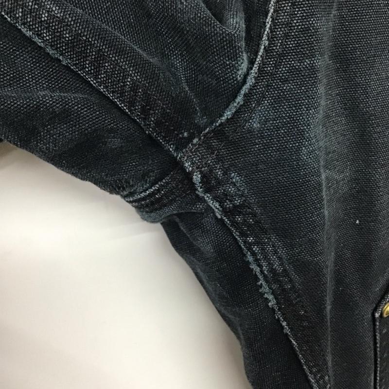 カーハート Carhartt パンツ ワークパンツ、ペインターパンツ ワイドパンツ カジュアルパンツ ワークパンツ ロゴ、文字 ダークグレー / ダークグレー / メンズ USED 古着 中古 10159194