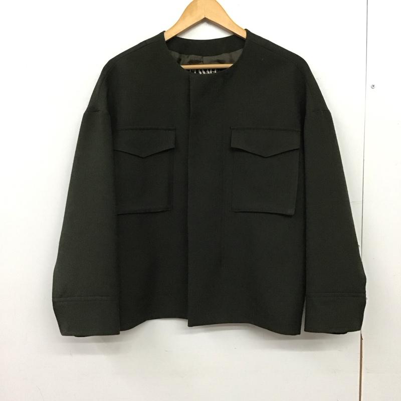 ジャーナルスタンダードレサージュ journal standard L essage ジャケット、上着 ジャンパー、ブルゾン 17-011-370-0300 無地 カーキ / カーキ / khaki レディース USED 古着 中古 10159195