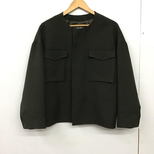 ジャーナルスタンダードレサージュ journal standard L essage ジャケット、上着 ジャンパー、ブルゾン 17-011-370-0300 無地 カーキ / カーキ / khaki レディース USED 古着 中古 10159195