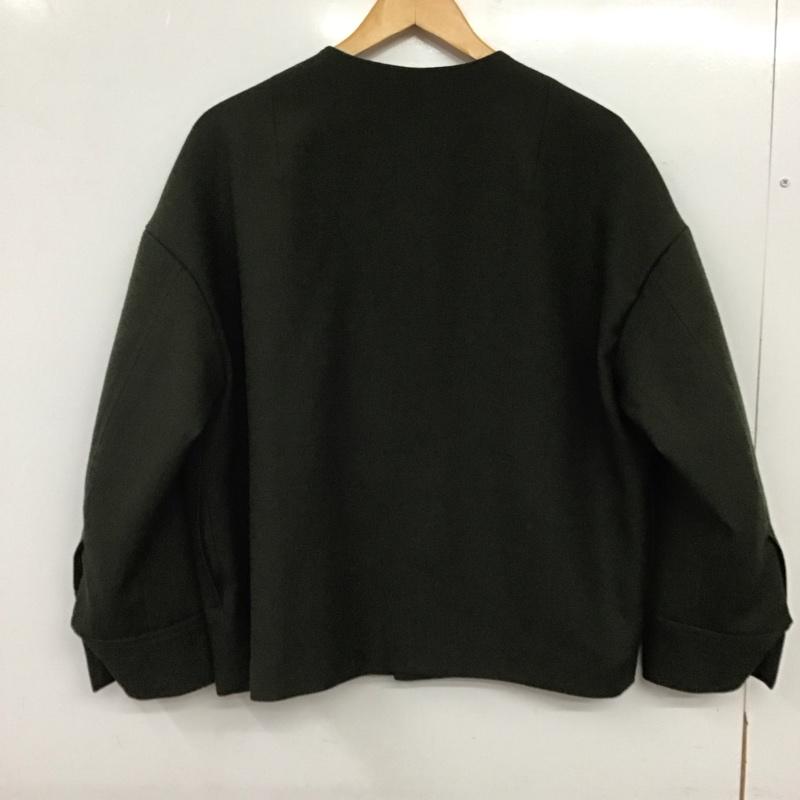 ジャーナルスタンダードレサージュ journal standard L essage ジャケット、上着 ジャンパー、ブルゾン 17-011-370-0300 無地 カーキ / カーキ / khaki レディース USED 古着 中古 10159195