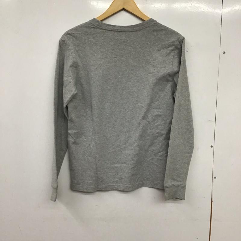 エックスガール X-girl Tシャツ 長袖 1 ロゴ、文字 X プリント 灰 / グレー / gray レディース USED 古着 中古 10159200