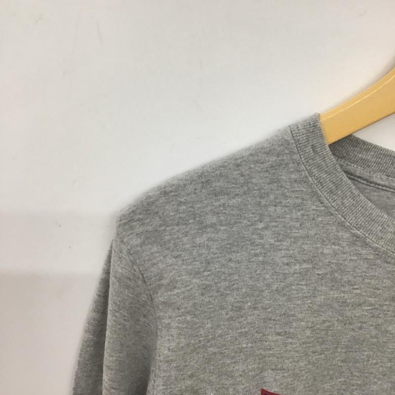 エックスガール X-girl Tシャツ 長袖 1 ロゴ、文字 X プリント 灰 / グレー / gray レディース USED 古着 中古 10159200