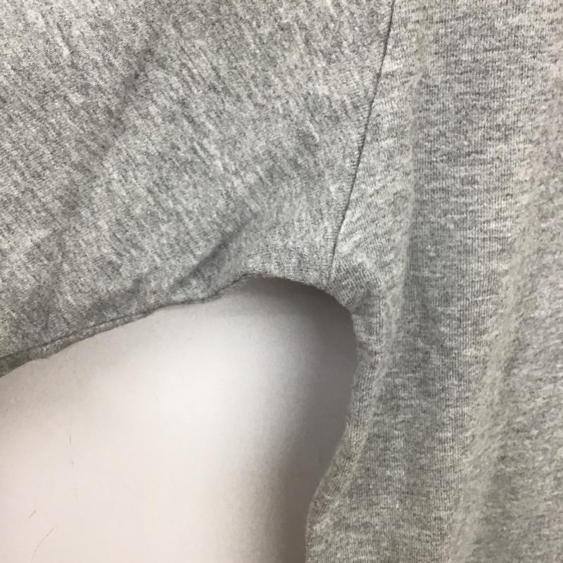 エックスガール X-girl Tシャツ 長袖 1 ロゴ、文字 X プリント 灰 / グレー / gray レディース USED 古着 中古 10159200
