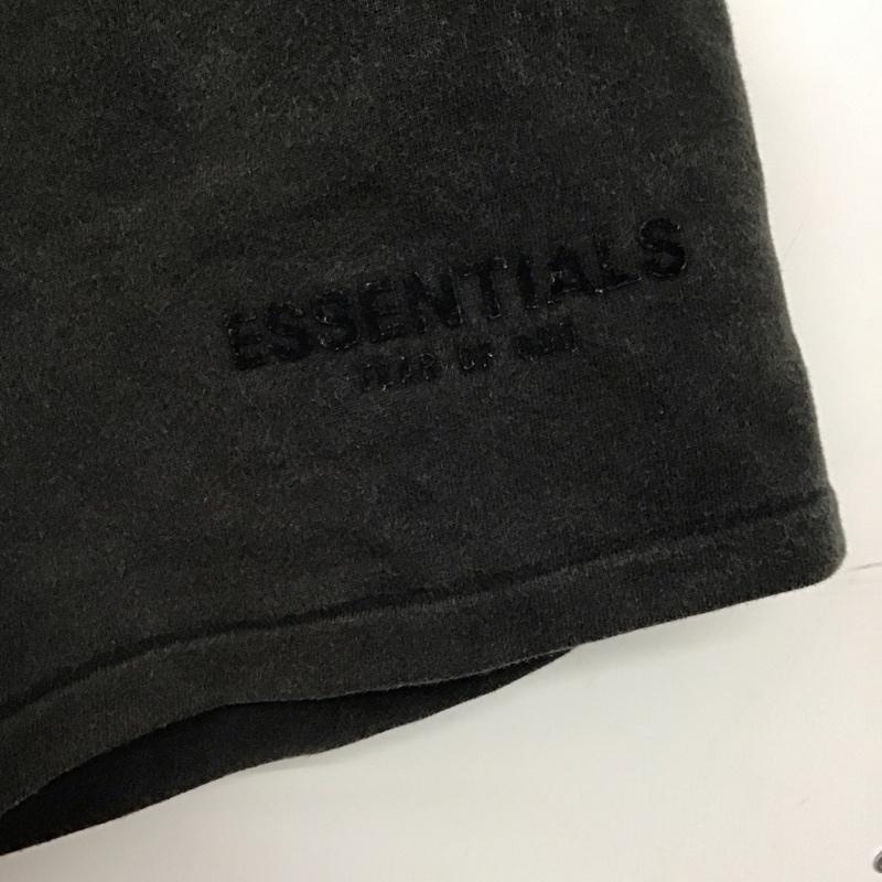 エッセンシャルズ ESSENTIALS パンツ ショートパンツ ショートパンツ スウェット パンツ S ロゴ、文字 ダークグレー / ダークグレー / メンズ USED 古着 中古 10159203