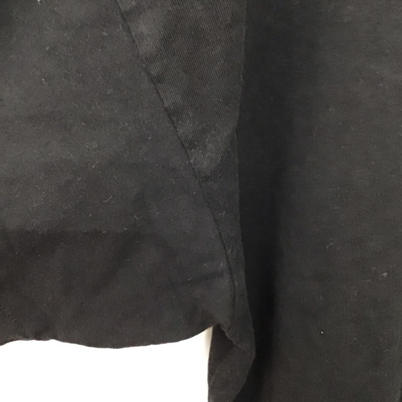エッセンシャルズ ESSENTIALS Tシャツ 半袖 半袖カットソー プリントTシャツ Vネックカットソー S ロゴ、文字 黒 / ブラック / black メンズ USED 古着 中古 10159207