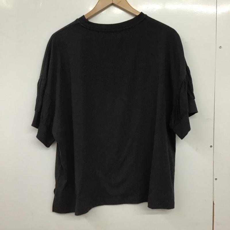 スタディオクリップ studio CLIP カットソー 半袖 FREE 無地 チャコールグレー / チャコールグレー / レディース USED 古着 中古 10159209