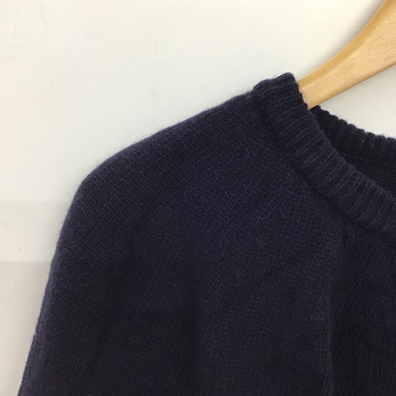 センスオブプレイスバイアーバンリサーチ SENSE OF PLACE by URBAN RESEARCH カーディガン 長袖 VITALSIGN AW47-22S169 ONE SIZE 無地 紺 / ネイビー / navy レディース USED 古着 中古 10159210