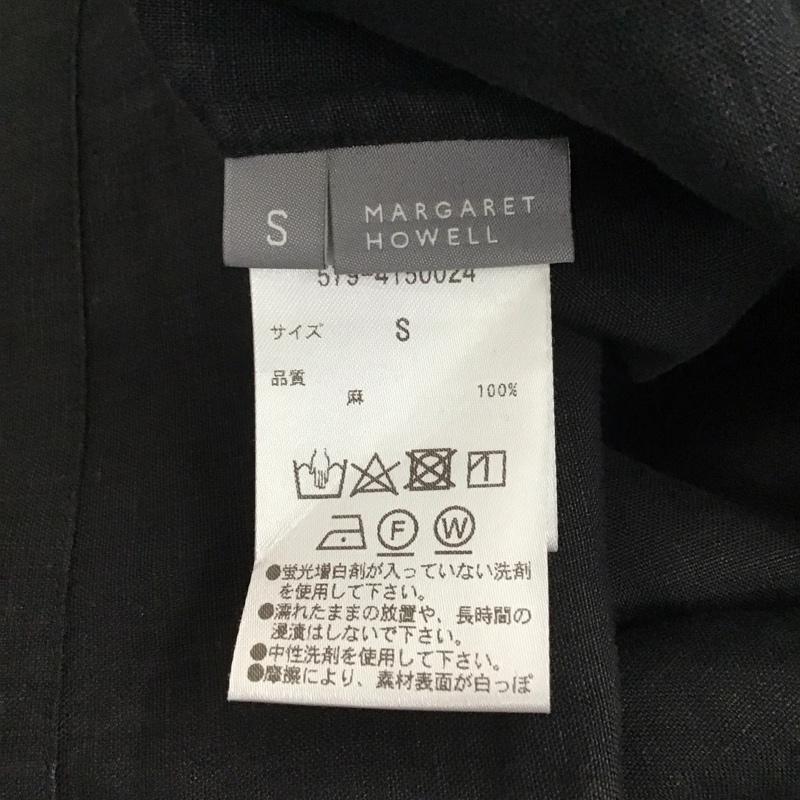 マーガレットハウエル MARGARET HOWELL シャツ、ブラウス 半袖 半袖シャツ 無地シャツ S 無地 ダークグレー / ダークグレー / メンズ USED 古着 中古 10159212