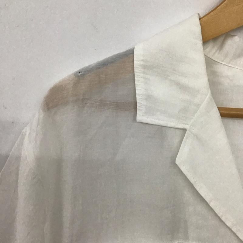 ローリーズファーム LOWRYS FARM シャツ、ブラウス 半袖 FREE 無地 白 / ホワイト / white レディース USED 古着 中古 10159213