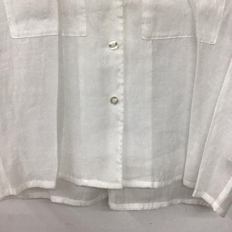 ローリーズファーム LOWRYS FARM シャツ、ブラウス 半袖 FREE 無地 白 / ホワイト / white レディース USED 古着 中古 10159213