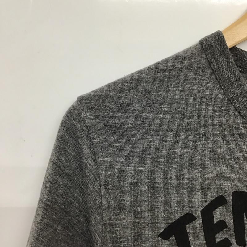 クリームソーダ CREAMSODA Tシャツ 半袖 半袖カットソー プリントTシャツ クルーネックカットソー ロゴ、文字 ダークグレー / ダークグレー / メンズ USED 古着 中古 10159214