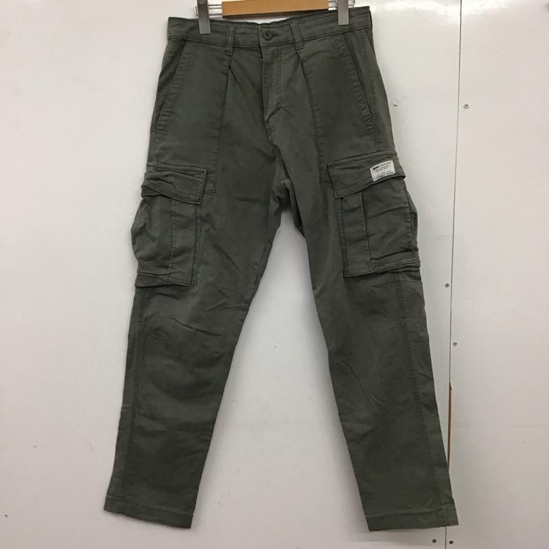 ザラ ZARA パンツ ワークパンツ、ペインターパンツ カーゴパンツ ストレッチパンツ ワイドパンツ 40 無地 カーキ / カーキ / khaki メンズ USED 古着 中古 10159216