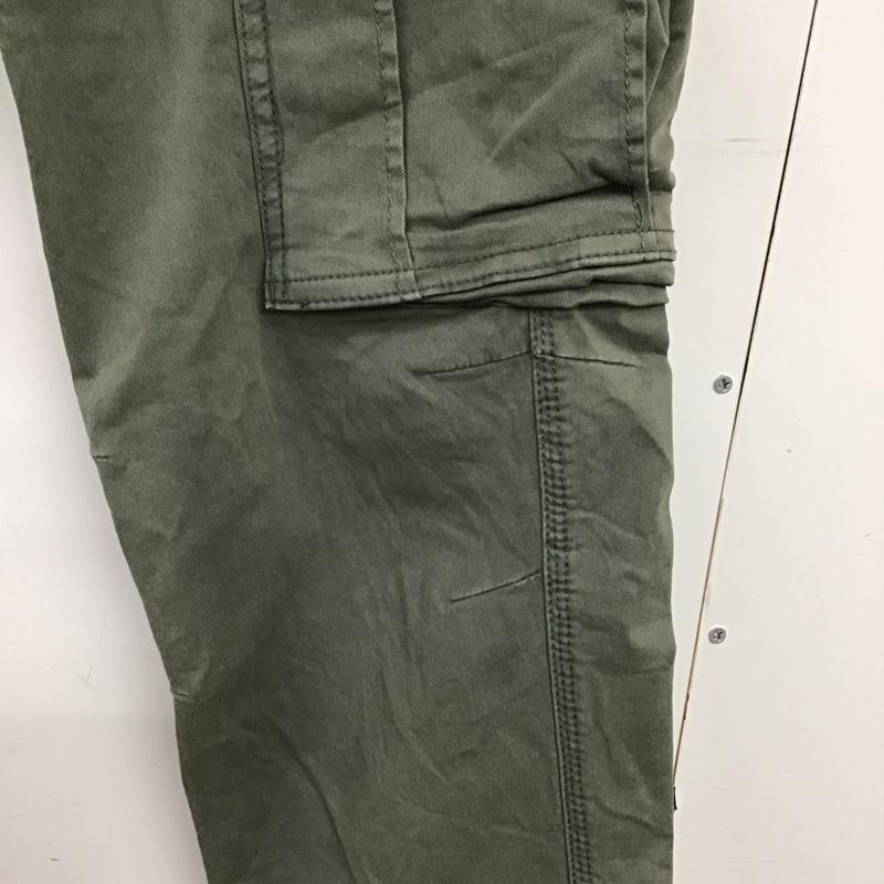 ザラ ZARA パンツ ワークパンツ、ペインターパンツ カーゴパンツ ストレッチパンツ ワイドパンツ 40 無地 カーキ / カーキ / khaki メンズ USED 古着 中古 10159216