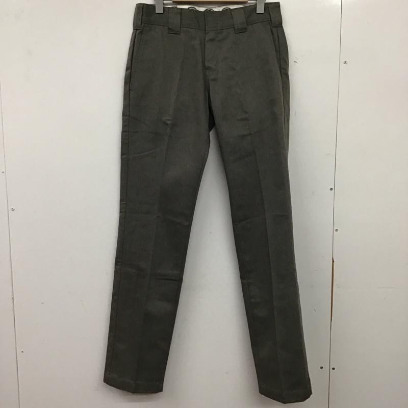 ディッキーズ Dickies パンツ ワークパンツ、ペインターパンツ ワークパンツ ワイドパンツ カジュアルパンツ 28インチ ロゴ、文字 灰 / グレー / gray メンズ USED 古着 中古 10159217