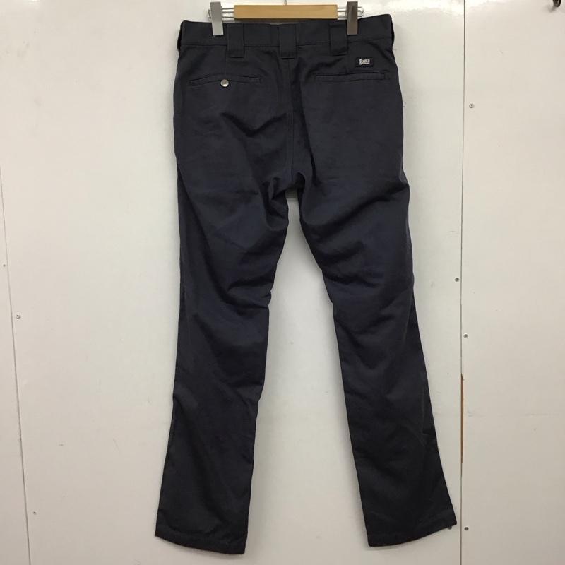 ブルコ BLUCO パンツ ワークパンツ、ペインターパンツ ワークパンツ ワイドパンツ カジュアルパンツ L ロゴ、文字 紺 / ネイビー / navy メンズ USED 古着 中古 10159219