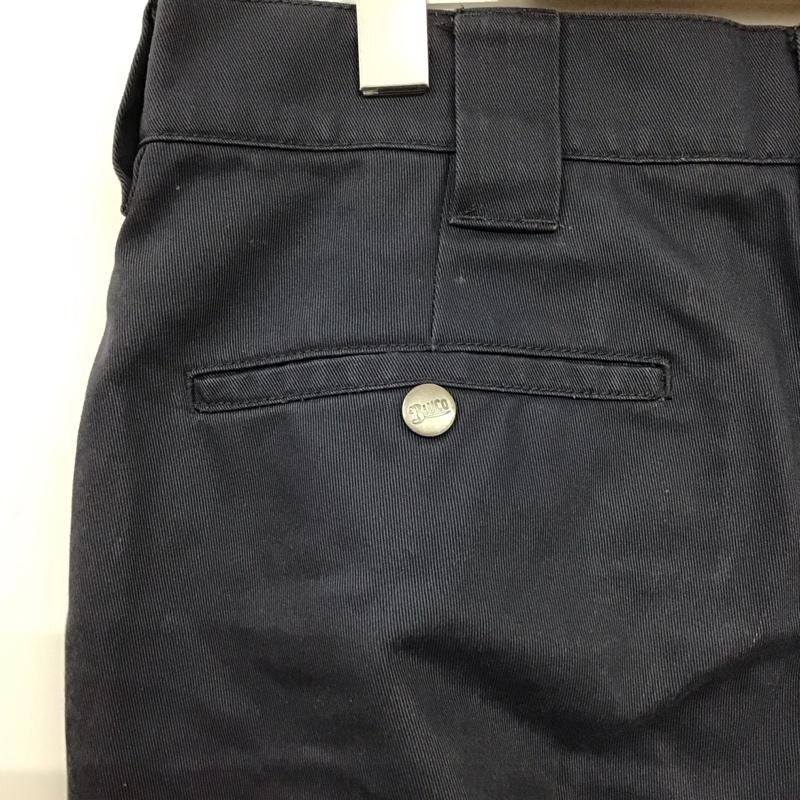 ブルコ BLUCO パンツ ワークパンツ、ペインターパンツ ワークパンツ ワイドパンツ カジュアルパンツ L ロゴ、文字 紺 / ネイビー / navy メンズ USED 古着 中古 10159219