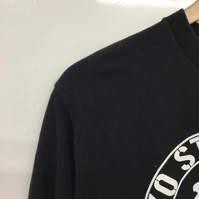 クリームソーダ CREAMSODA カットソー 長袖 長袖カットソー プリントカットソー クルーネック プリント 黒 / ブラック / black メンズ USED 古着 中古 10159220