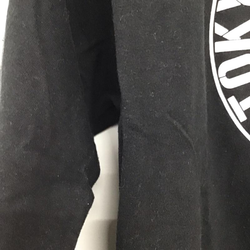 クリームソーダ CREAMSODA カットソー 長袖 長袖カットソー プリントカットソー クルーネック プリント 黒 / ブラック / black メンズ USED 古着 中古 10159220