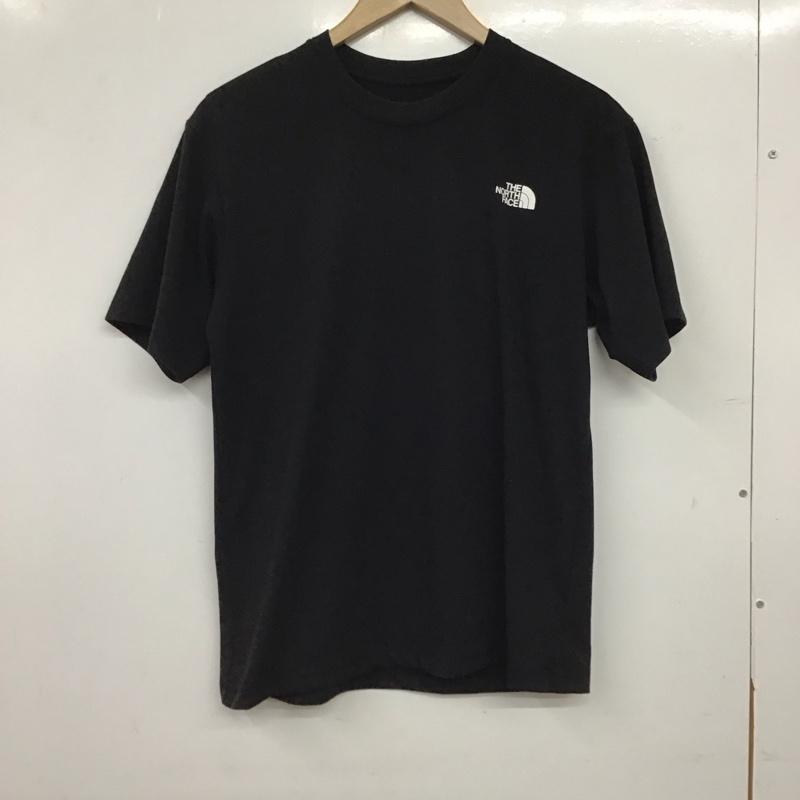 ザノースフェイス THE NORTH FACE Tシャツ 半袖 nt32105 Tシャツ 半袖カットソー S ロゴ、文字 黒 / ブラック / black メンズ USED 古着 中古 10159222