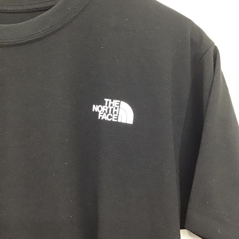ザノースフェイス THE NORTH FACE Tシャツ 半袖 nt32105 Tシャツ 半袖カットソー S ロゴ、文字 黒 / ブラック / black メンズ USED 古着 中古 10159222