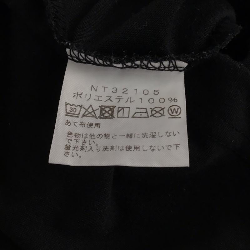 ザノースフェイス THE NORTH FACE Tシャツ 半袖 nt32105 Tシャツ 半袖カットソー S ロゴ、文字 黒 / ブラック / black メンズ USED 古着 中古 10159222