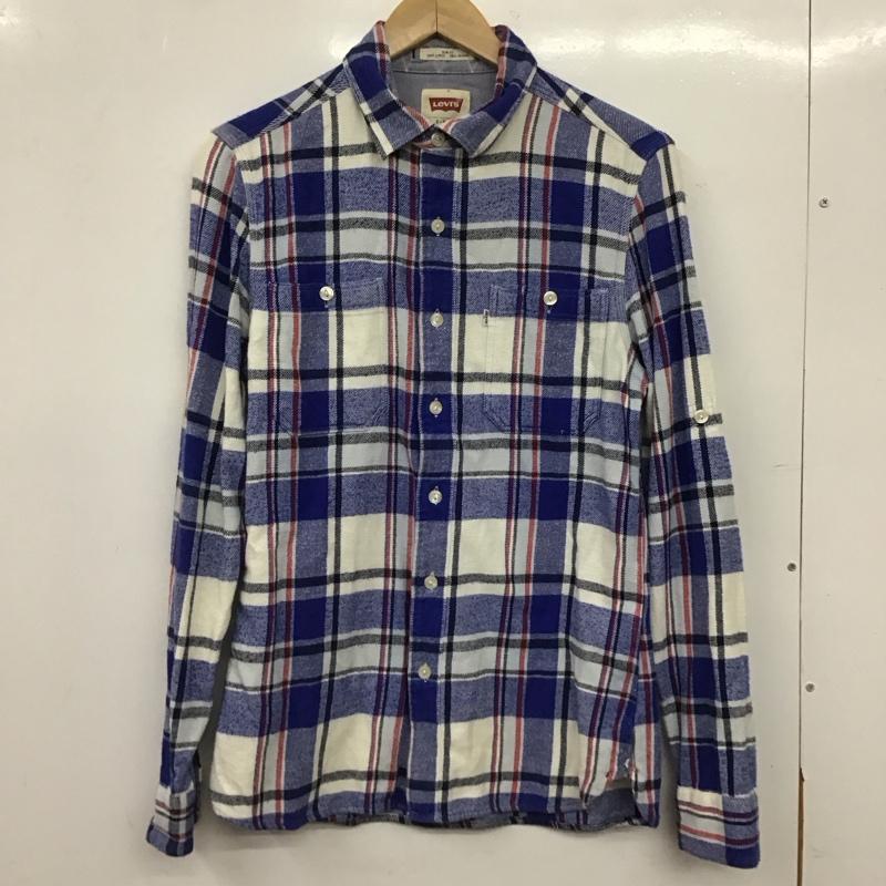 リーバイス Levi s シャツ、ブラウス 長袖 長袖シャツ チェックシャツ カラーシャツ S チェック マルチカラー / マルチカラー / multicolor メンズ USED 古着 中古 10159225