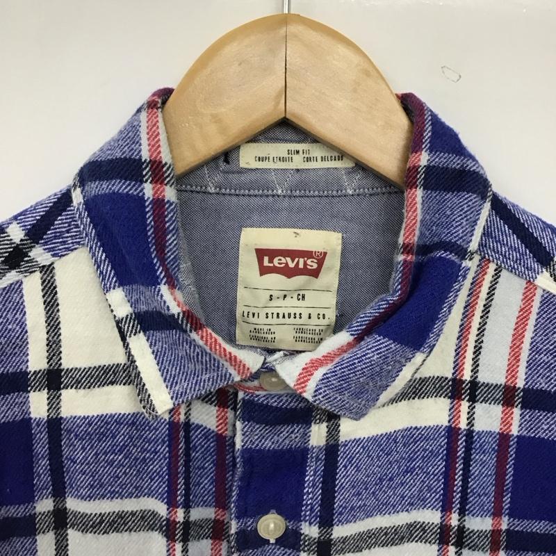 リーバイス Levi s シャツ、ブラウス 長袖 長袖シャツ チェックシャツ カラーシャツ S チェック マルチカラー / マルチカラー / multicolor メンズ USED 古着 中古 10159225