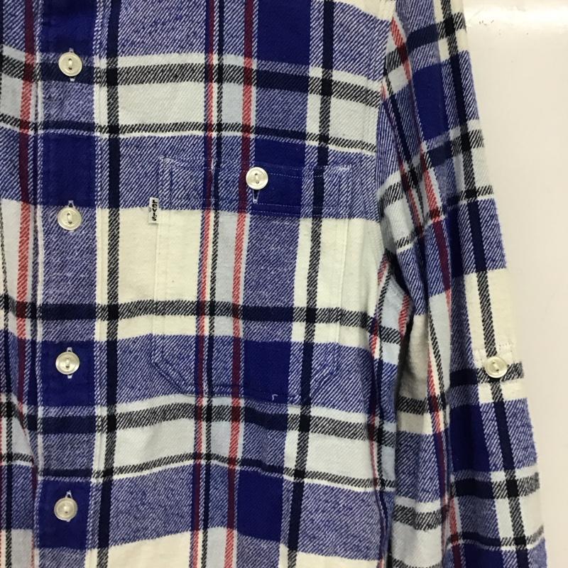 リーバイス Levi s シャツ、ブラウス 長袖 長袖シャツ チェックシャツ カラーシャツ S チェック マルチカラー / マルチカラー / multicolor メンズ USED 古着 中古 10159225