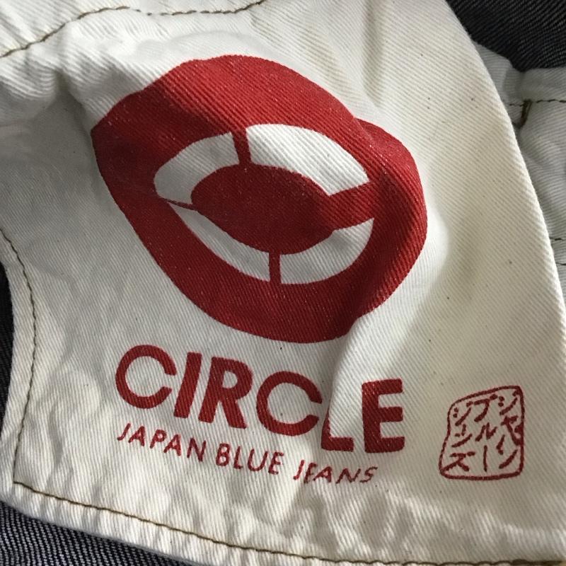 サークル CIRCLE パンツ デニム、ジーンズ デニムパンツ スリムパンツ カジュアルパンツ ストレッチパンツ 32インチ 無地 インディゴ / インディゴ / Indigo メンズ USED 古着 中古 10159226