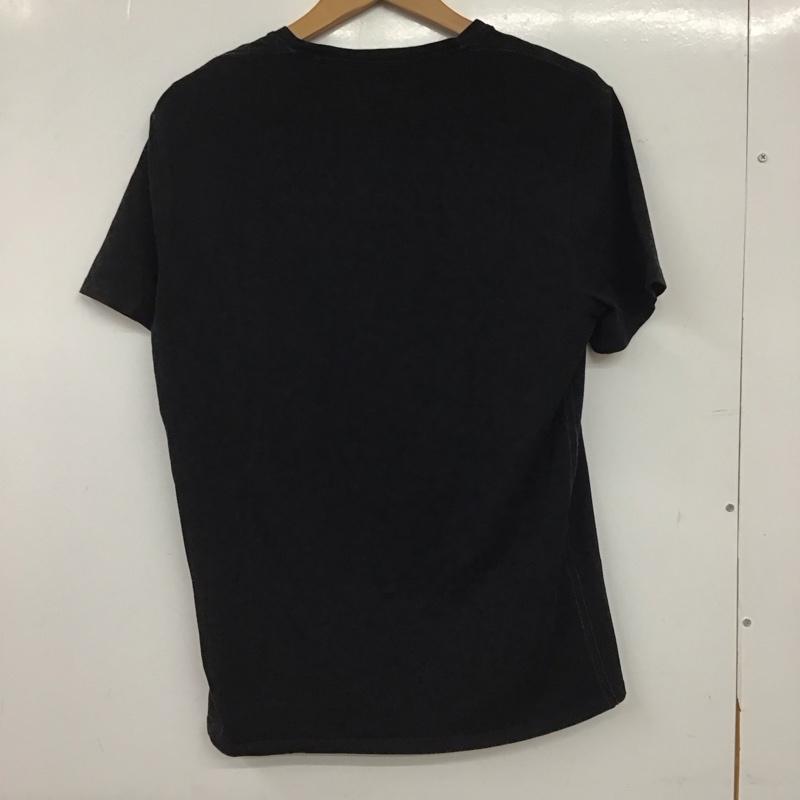 ゲス Guess Tシャツ 半袖 半袖カットソー プリントTシャツ クルーネックカットソー M ロゴ、文字 黒 / ブラック / black メンズ USED 古着 中古 10159227