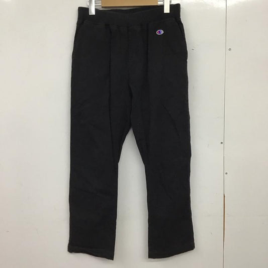 チャンピオン Champion パンツ ワークパンツ、ペインターパンツ スウェットパンツ ワイドパンツ カジュアルパンツ M ロゴ、文字 黒 / ブラック / black メンズ USED 古着 中古 10159229
