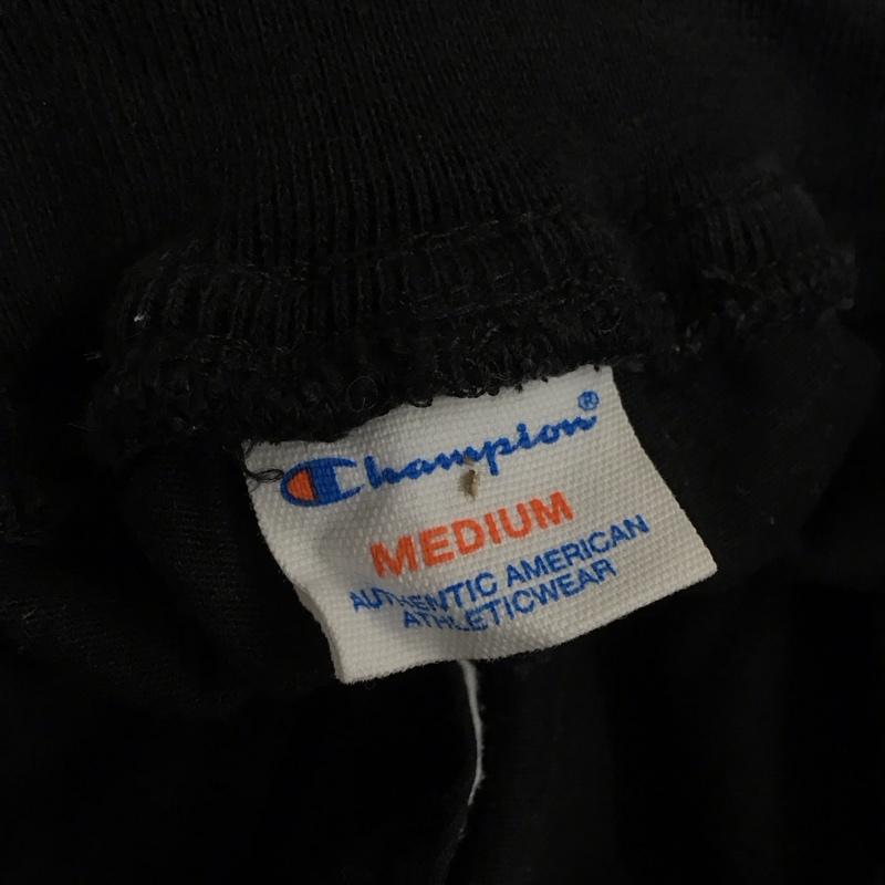 チャンピオン Champion パンツ ワークパンツ、ペインターパンツ スウェットパンツ ワイドパンツ カジュアルパンツ M ロゴ、文字 黒 / ブラック / black メンズ USED 古着 中古 10159229