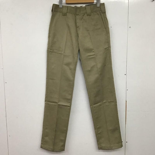 ディッキーズ Dickies パンツ ワークパンツ、ペインターパンツ ワークパンツ ワイドパンツ カジュアルパンツ 28インチ ロゴ、文字 ベージュ / ベージュ / beige メンズ USED 古着 中古 10159230