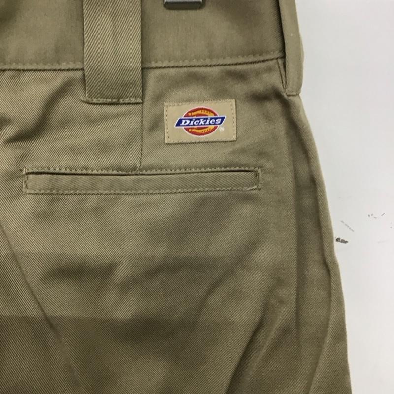 ディッキーズ Dickies パンツ ワークパンツ、ペインターパンツ ワークパンツ ワイドパンツ カジュアルパンツ 28インチ ロゴ、文字 ベージュ / ベージュ / beige メンズ USED 古着 中古 10159230